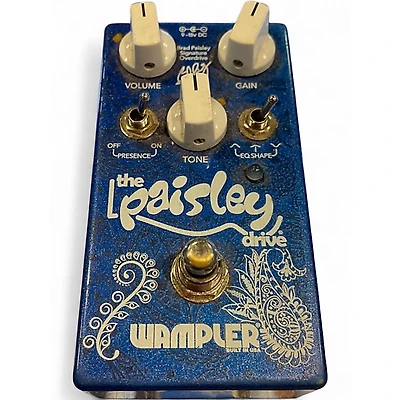 Used Wampler Brad Paisley Signature Overdrive Effect Pedal