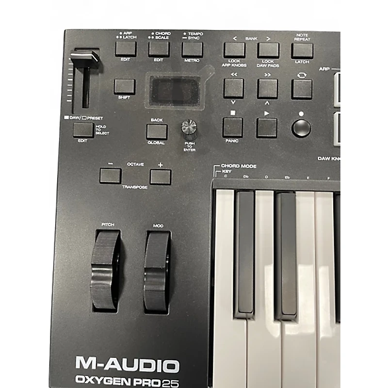 Used M-Audio Oxygen Pro MIDI Controller