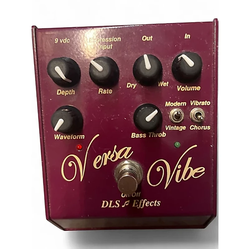 Used DLS Effects V8 Versa Vibe Vibrato Effect Pedal