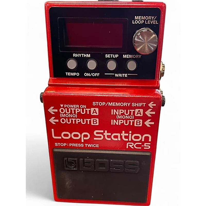 Used BOSS RC-5 Loop Station Pedal