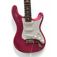 Used PRS SE Silver Sky Dragonfruit Solid Body Electric Guitar