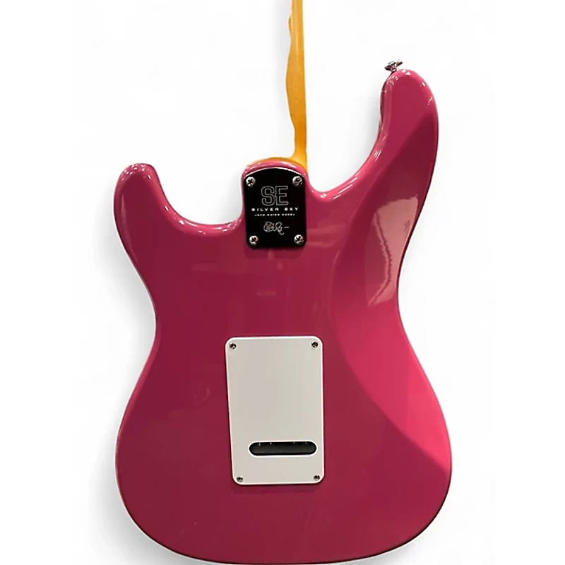 Used PRS SE Silver Sky Dragonfruit Solid Body Electric Guitar