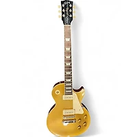 Used Gibson Les Paul Standard Gold Top Solid Body Electric Guitar