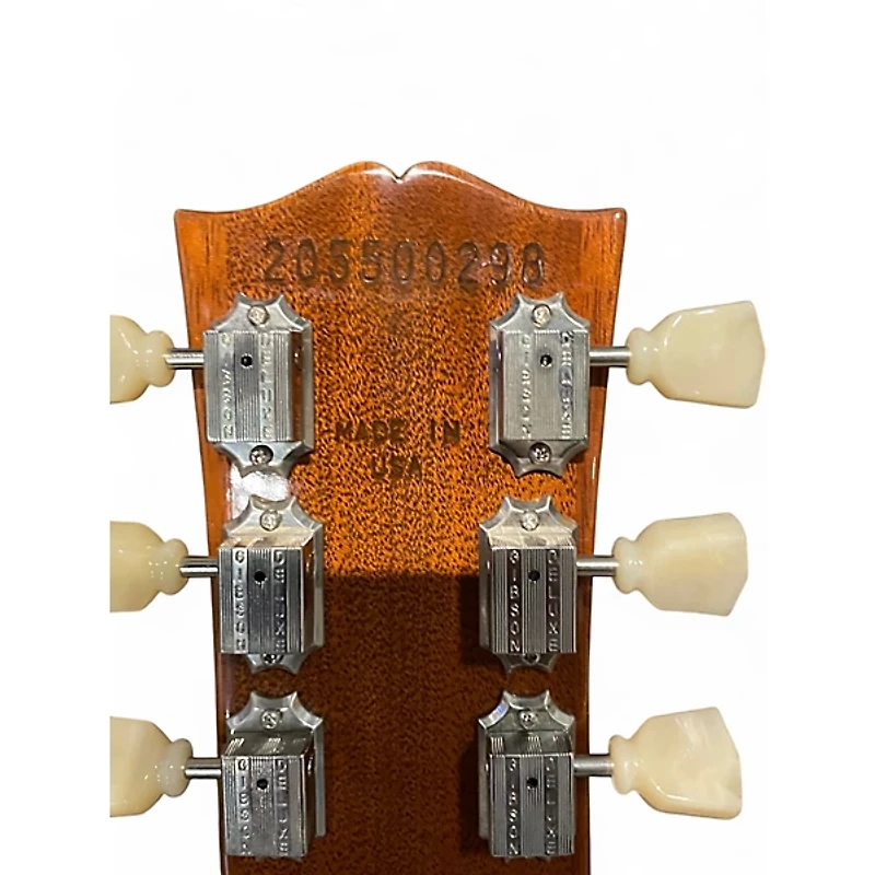 Used Gibson Les Paul Standard Gold Top Solid Body Electric Guitar