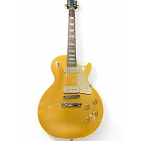 Used Gibson Les Paul Standard Gold Top Solid Body Electric Guitar