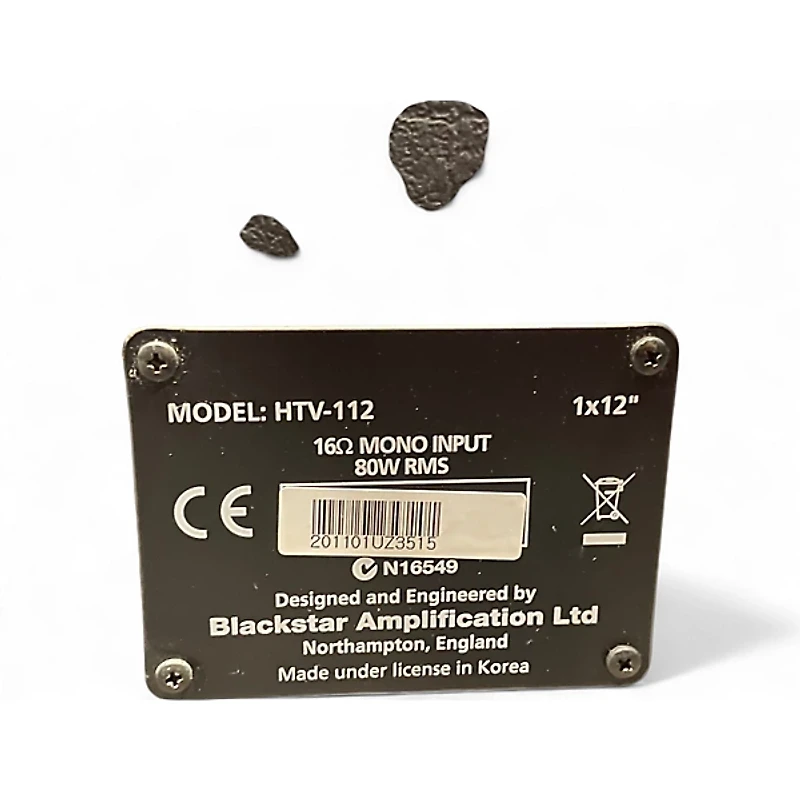 Used Blackstar HTV112 Guitar Cabinet