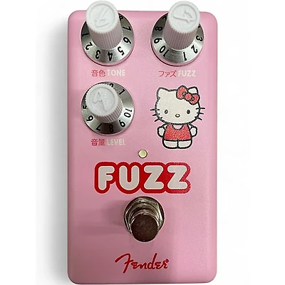 Used Fender Hello Kitty Fuzz Effect Pedal