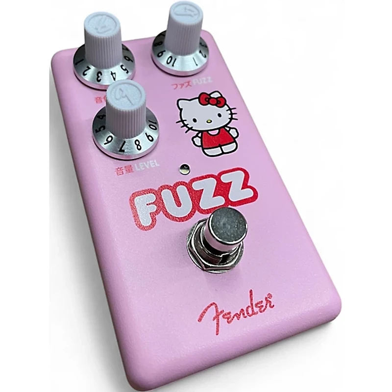 Used Fender Hello Kitty Fuzz Effect Pedal