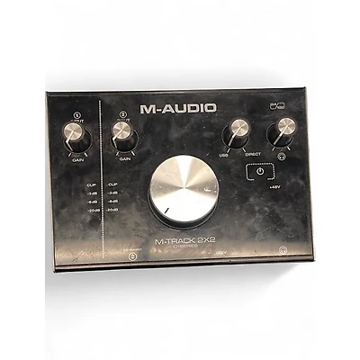 Used M-Audio m-track 2x2 Audio Interface