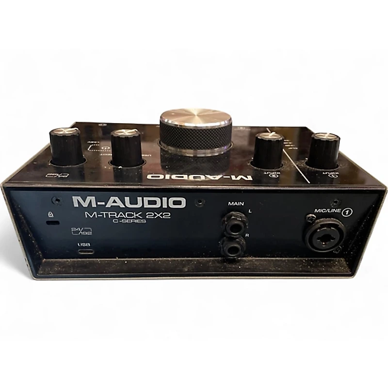 Used M-Audio m-track 2x2 Audio Interface