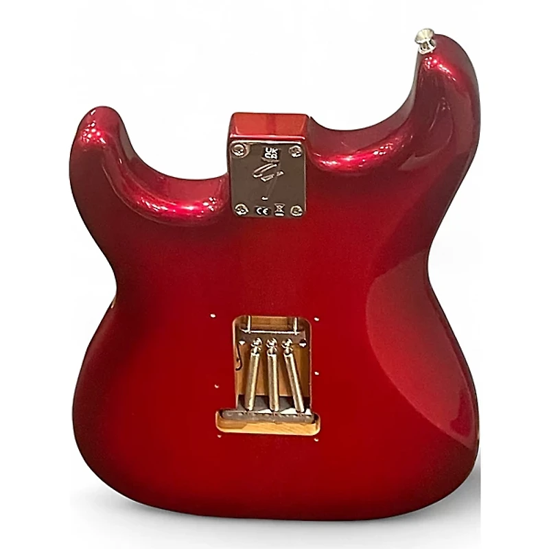 Used Fender Player Stratocaster HSS Candy Red Burst Solid Body Electric Guitar