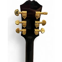 Used Epiphone Les Paul Custom Blackback Antique Ivory Solid Body Electric Guitar