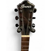 Used Ibanez aewC400-TKS Black Acoustic Electric Guitar