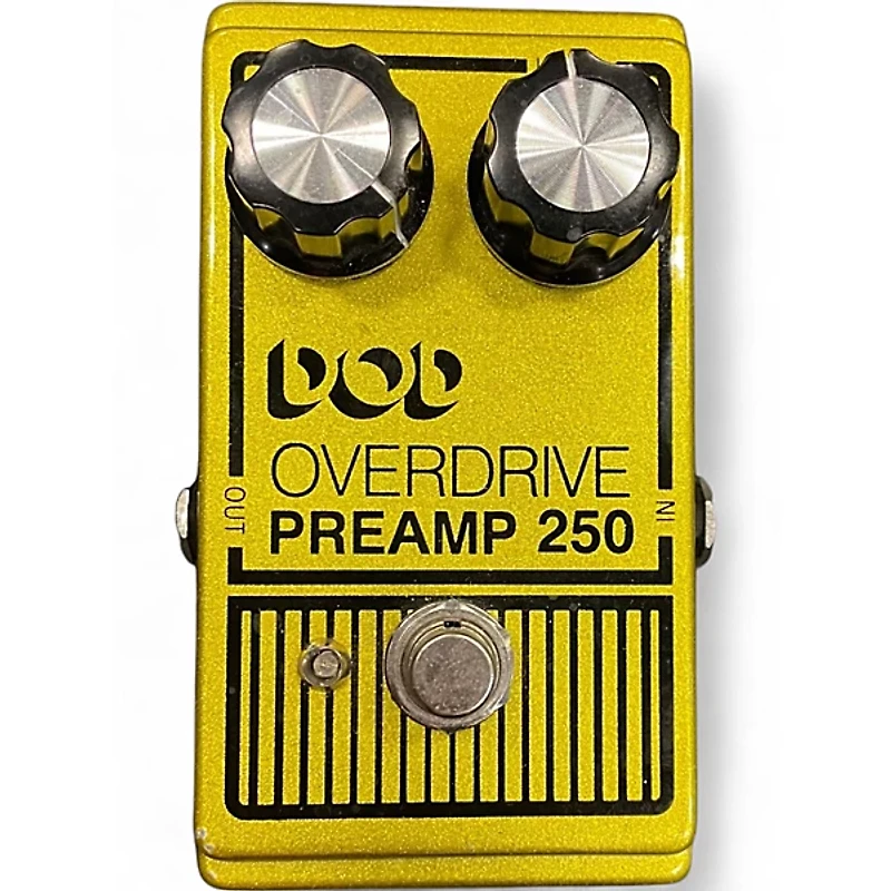 Used DOD Analog Overdrive Preamp 250 Effect Pedal