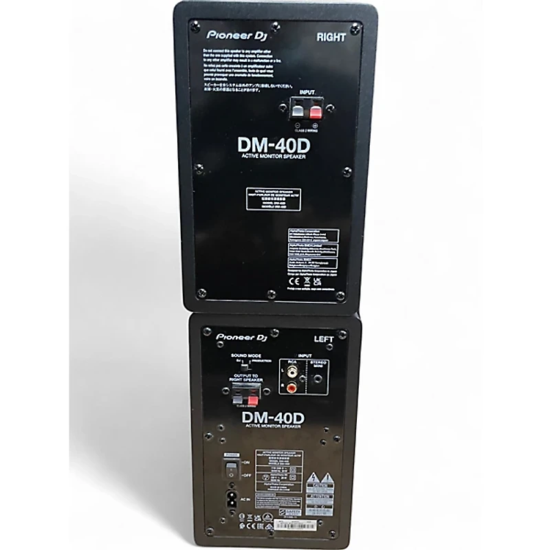 Used Pioneer DJ DM40D  Powered Monitor