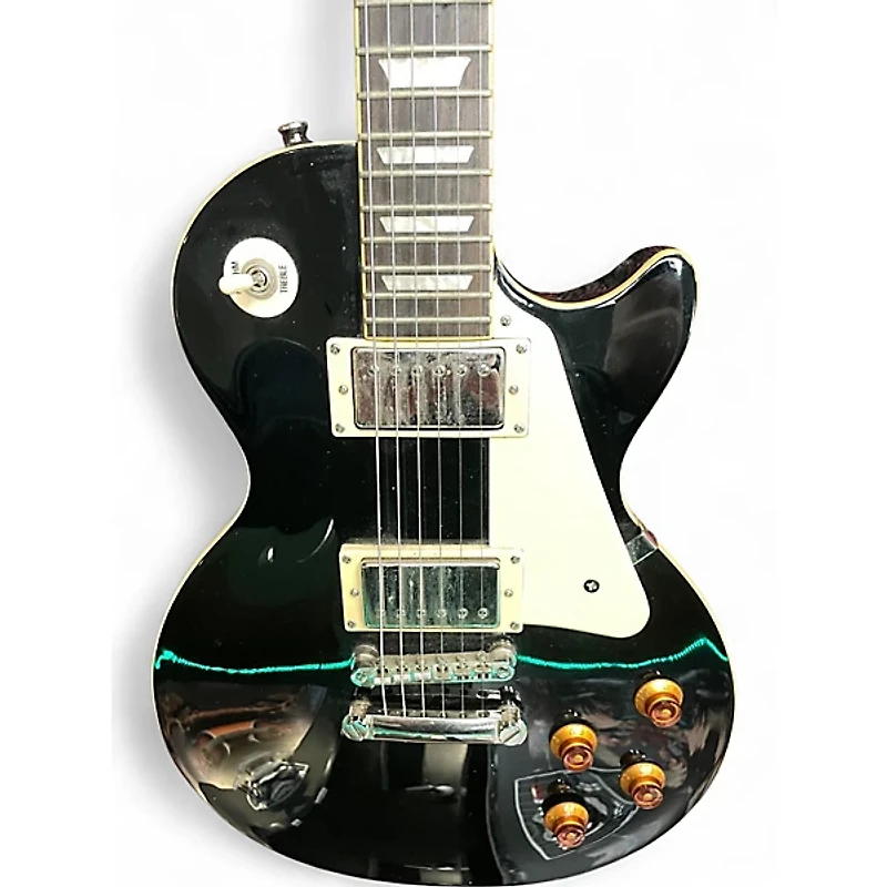 Used Epiphone Les Paul Standard Black Solid Body Electric Guitar