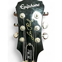 Used Epiphone Les Paul Standard Black Solid Body Electric Guitar