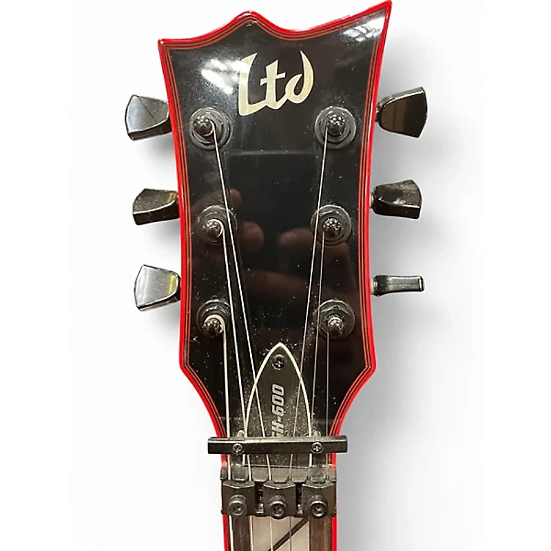 Used ESP ltd gh600 Black Solid Body Electric Guitar