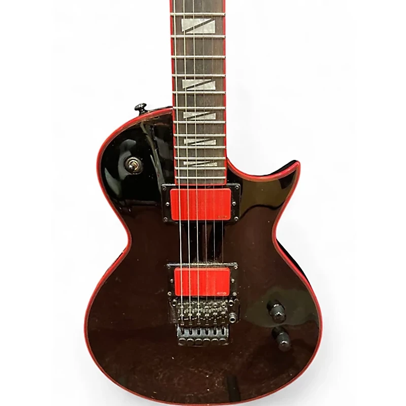 Used ESP ltd gh600 Black Solid Body Electric Guitar