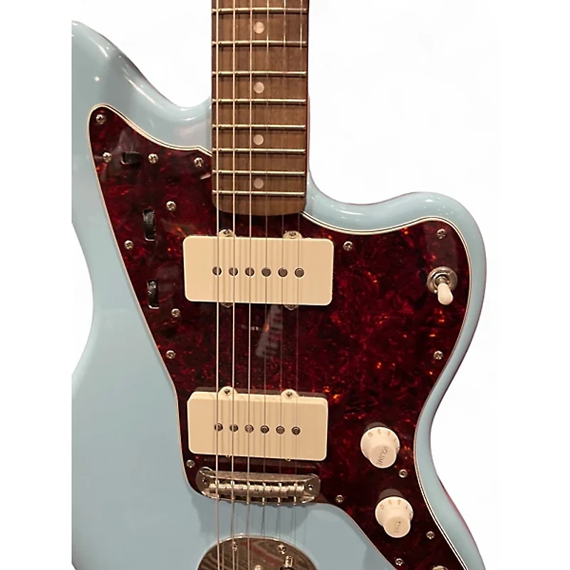 Used Squier Classic Vibe 60s Jazzmaster Daphne Blue Solid Body Electric Guitar