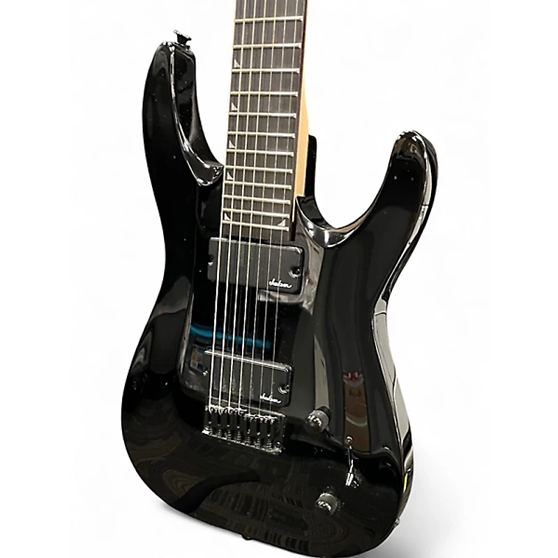Used Jackson SLATXF7 Soloist 7 String Black Solid Body Electric Guitar