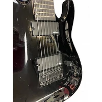 Used Jackson SLATXF7 Soloist 7 String Black Solid Body Electric Guitar
