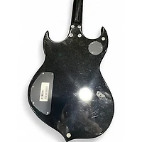 Used Silvertone Paul Stanley PSSN1 Black Solid Body Electric Guitar