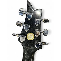 Used Silvertone Paul Stanley PSSN1 Black Solid Body Electric Guitar