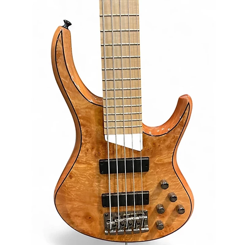 Used MTD Kingston Z5 Natural Electric Bass Guitar