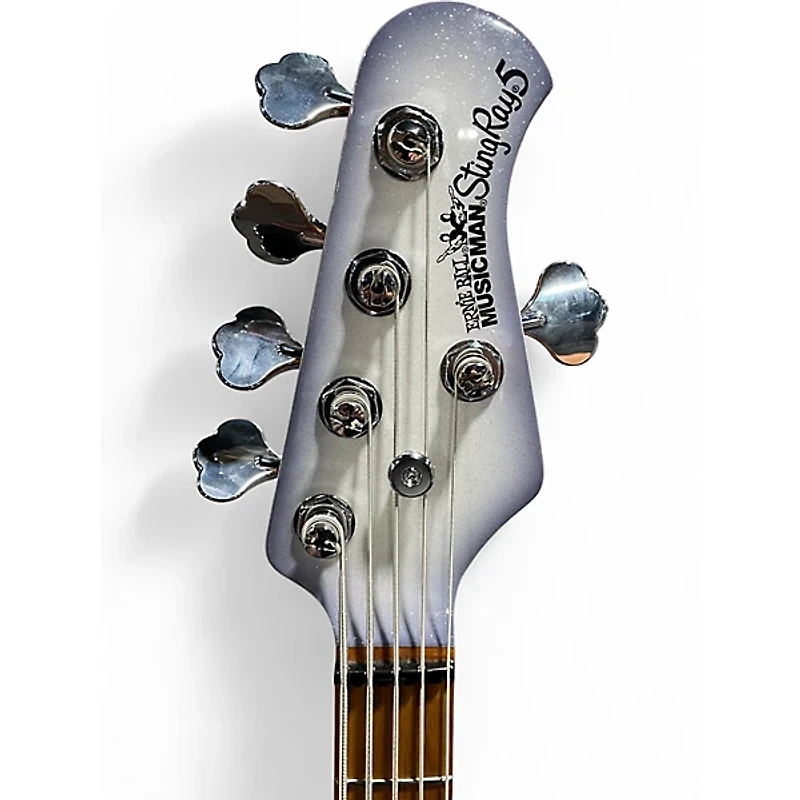 Used Ernie Ball Music Man STING RAY SPECIAL 5 H Snowy Night Electric Bass Guitar