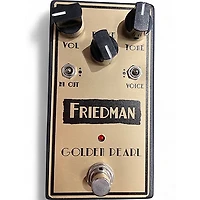 Used Friedman Golden Pearl Overdrive Effect Pedal