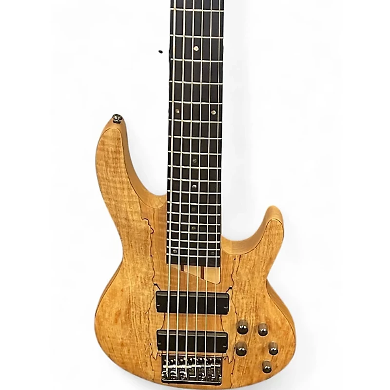 Used ESP LTD B206SM 6 String Natural Electric Bass Guitar