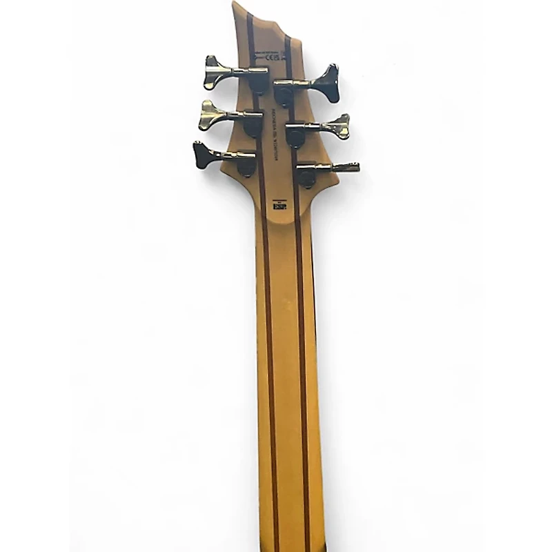 Used ESP LTD B206SM 6 String Natural Electric Bass Guitar