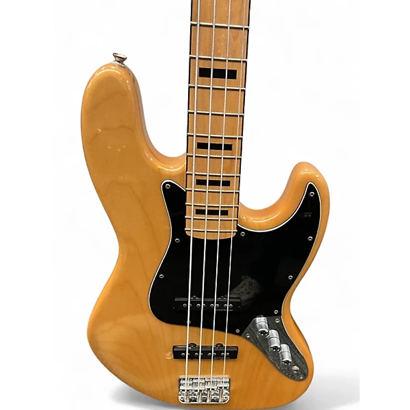 Used Squier Classic Vibe 70s Jazz Bass Natural Electric Bass Guitar