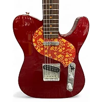 Used Fender Raphael Saadiq Telecaster Dark Red Metallic Solid Body Electric Guitar