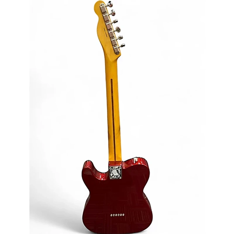 Used Fender Raphael Saadiq Telecaster Dark Red Metallic Solid Body Electric Guitar