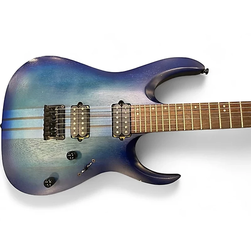 Used Ibanez RGAT62 Blue Solid Body Electric Guitar