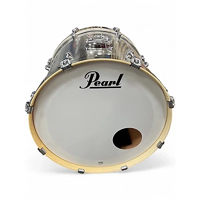 Used Pearl Piece Export Smokey Chrome Drum Kit