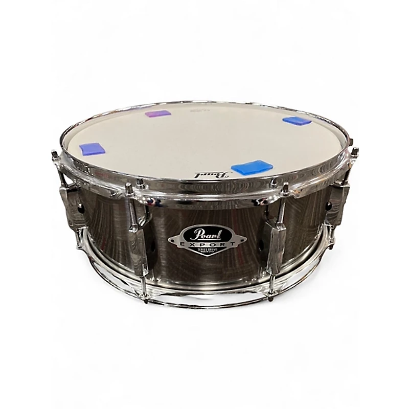 Used Pearl Piece Export Smokey Chrome Drum Kit