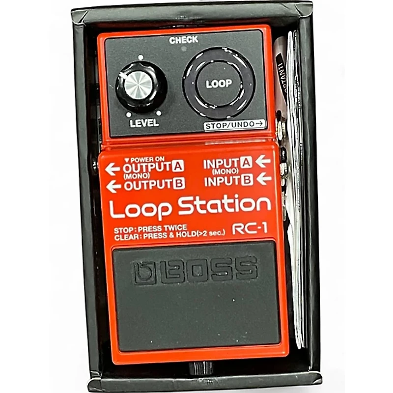 Used BOSS RC1 Loop Station Pedal