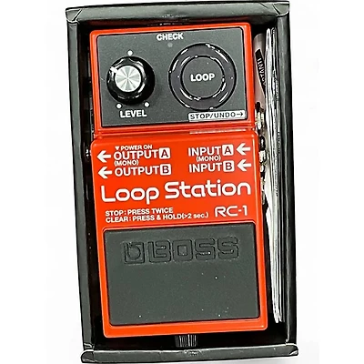 Used BOSS RC1 Loop Station Pedal