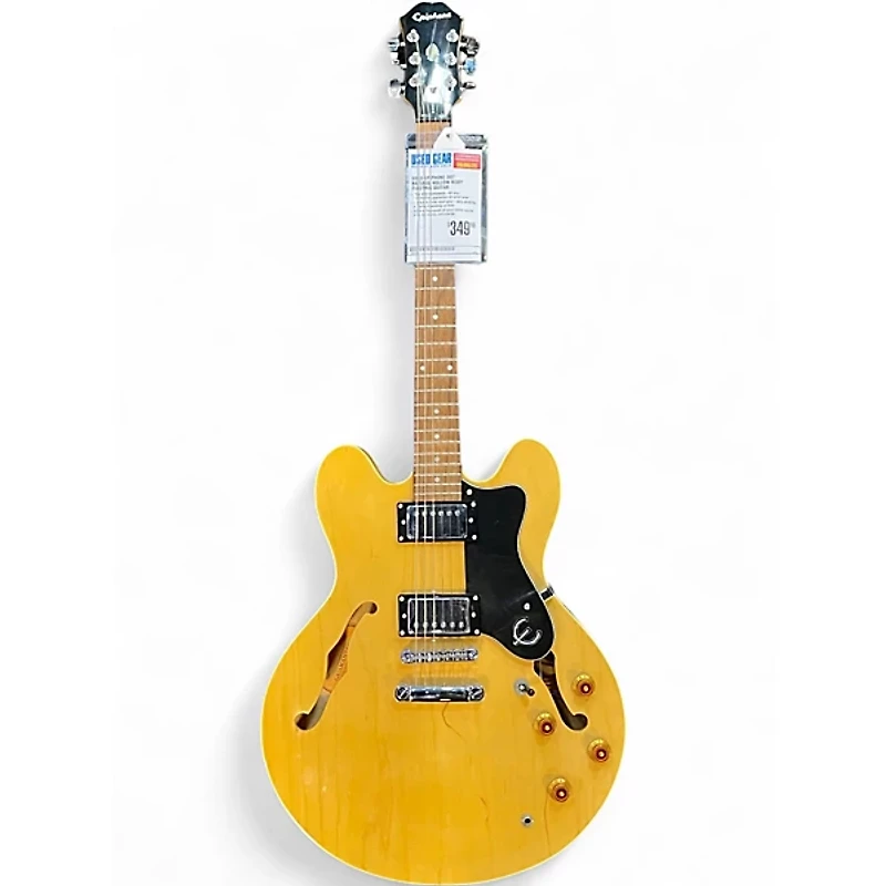 Used Epiphone Dot Natural Hollow Body Electric Guitar