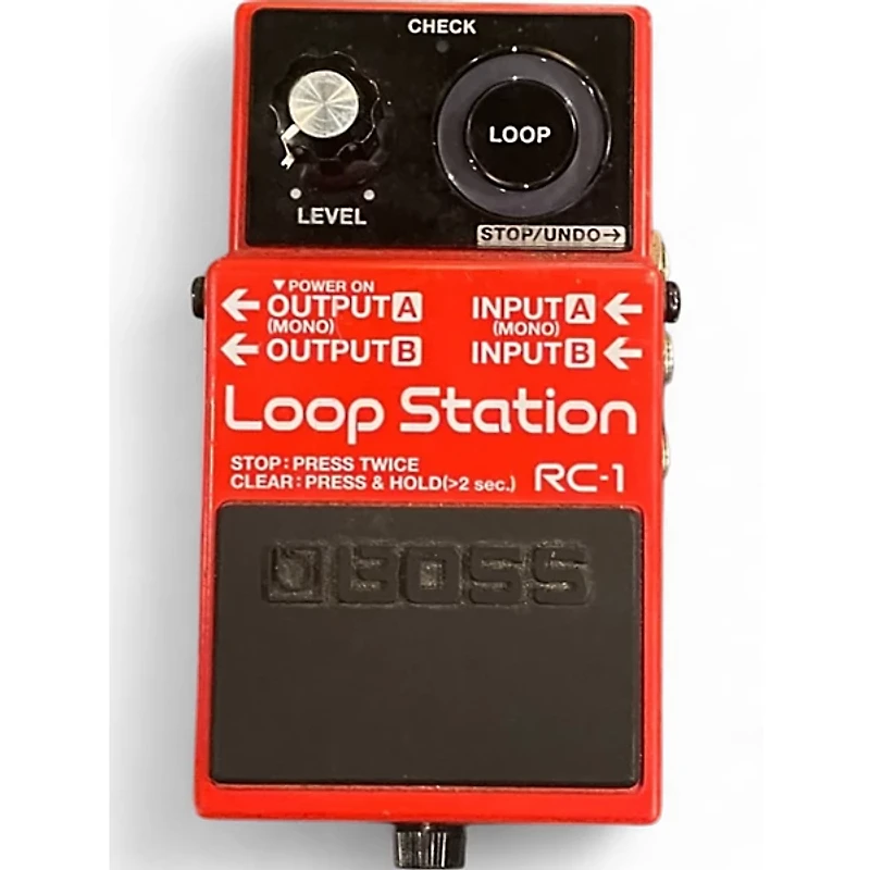 Used BOSS RC1 Loop Station Pedal