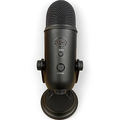 Used Blue Yeti Blackout USB Microphone
