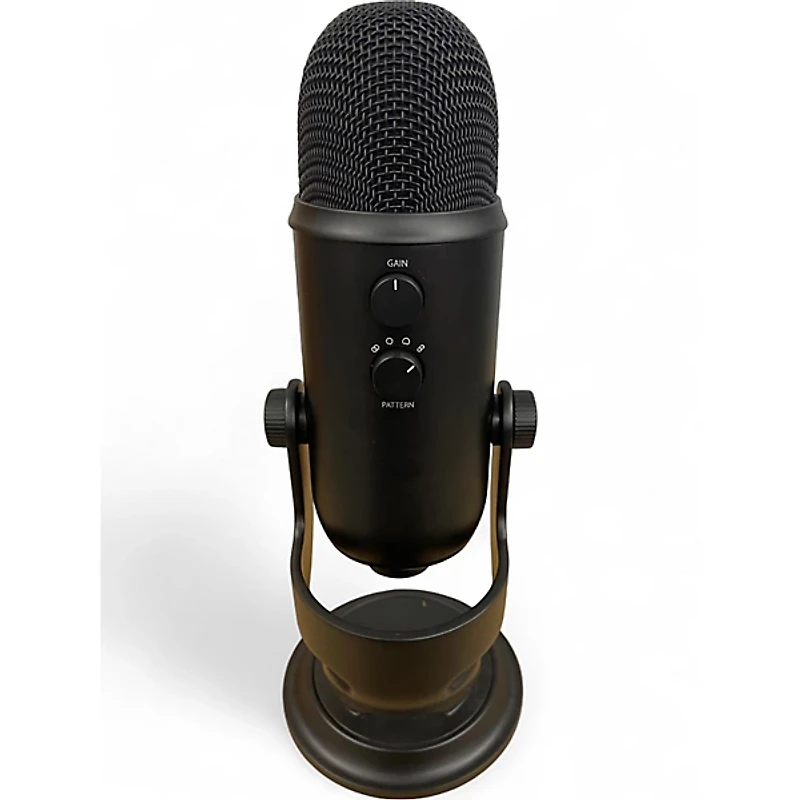 Used Blue Yeti Blackout USB Microphone