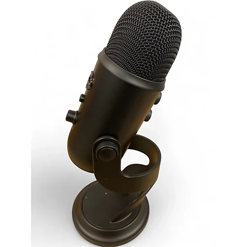 Used Blue Yeti Blackout USB Microphone