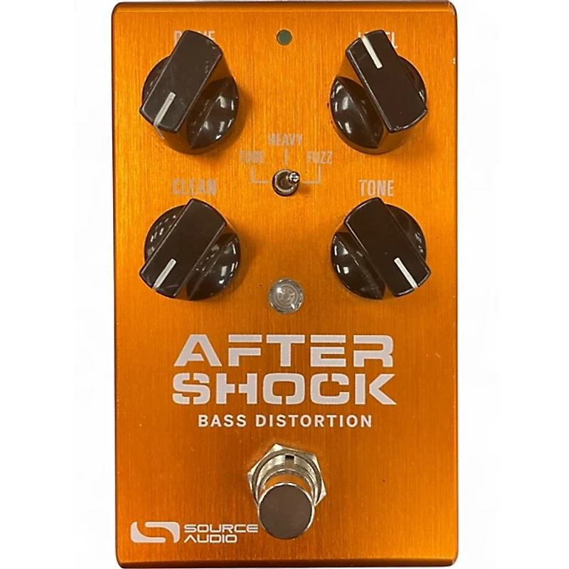 Used Source Audio AFTER SHOCK Bass Effect Pedal