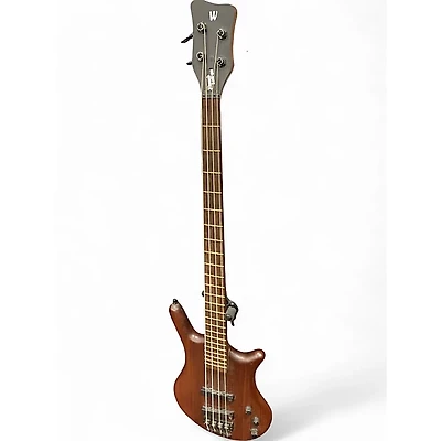 Used Warwick Thumb 4 String Bolt-On Natural Electric Bass Guitar