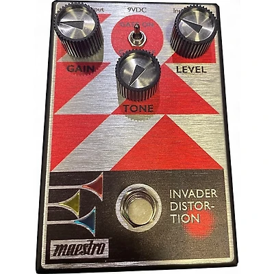 Used Maestro INVADER DISTORTION Effect Pedal