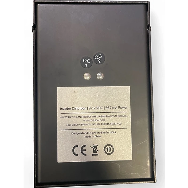 Used Maestro INVADER DISTORTION Effect Pedal